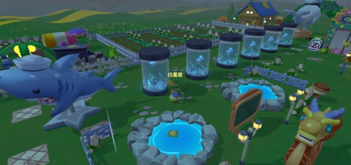 摩尔庄园水潭怎么装饰3