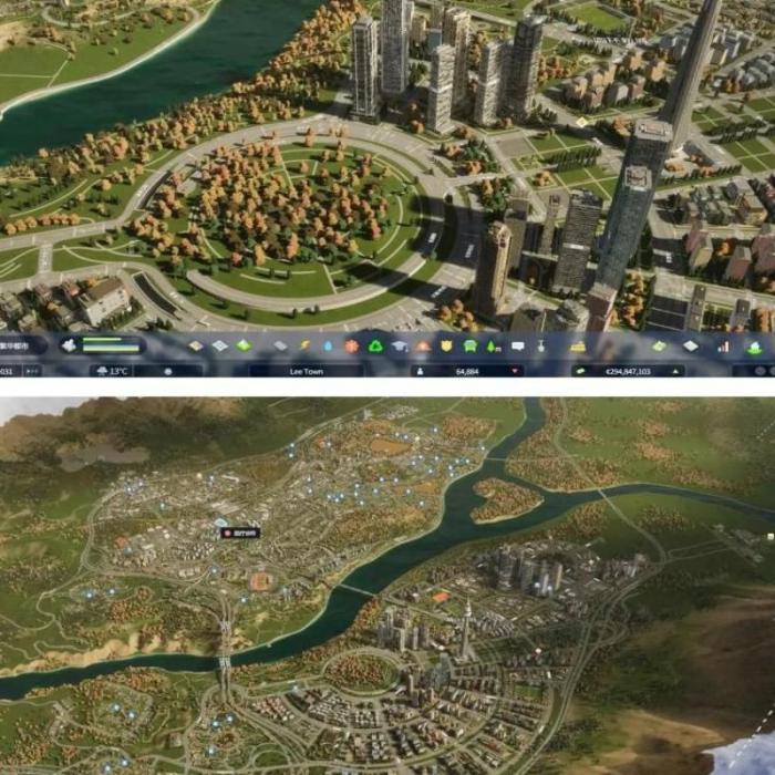 城市天际线如何建造人工湖1