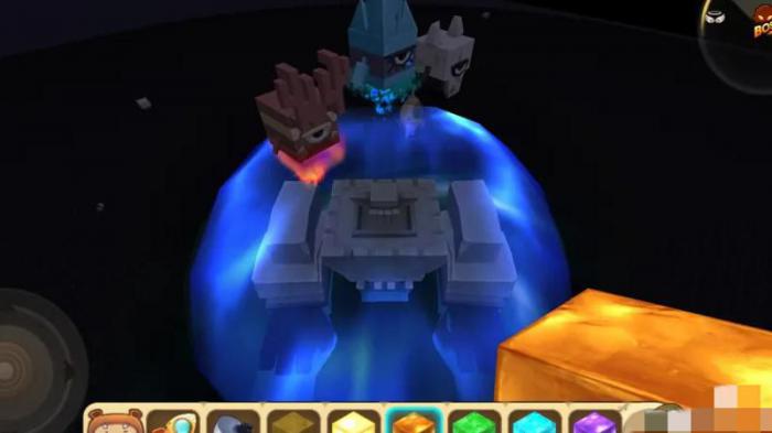 迷你世界里面怎样召唤石巨人1