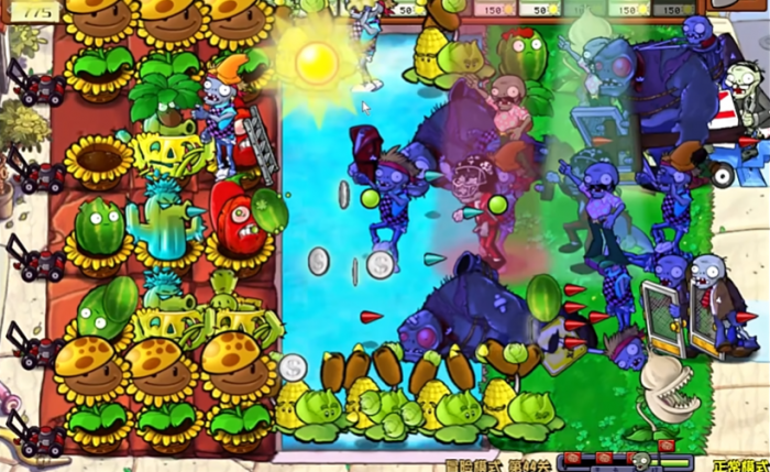 植物大战僵尸44关怎么过的2