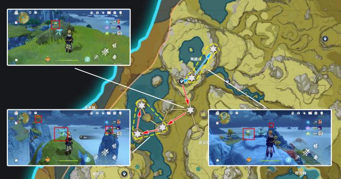 原神角色突破素材清心收集攻略5