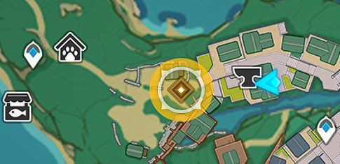 原神八重神子传说任务宝箱位置_原神八重神子在哪