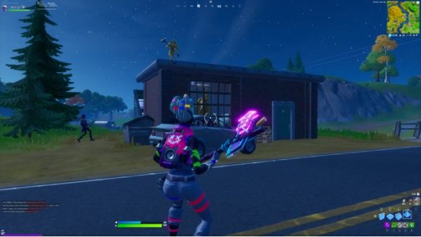 《堡垒之夜》点金手的黄金羊驼位置2