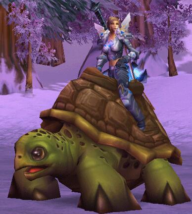 魔兽世界乌龟服坐骑通用吗1