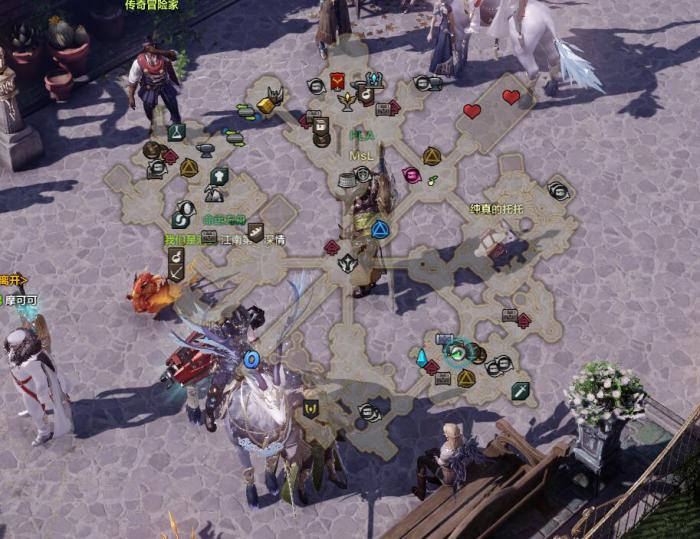 命运方舟中间显示地图怎么关闭1