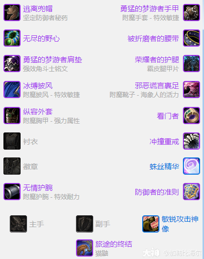 魔兽世界wlk熊德归乡纹章兑换推荐2