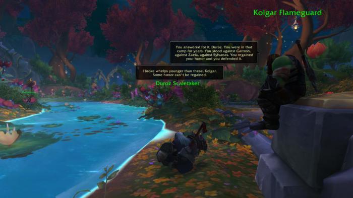 魔兽世界龙喉兽人的忏悔任务攻略8