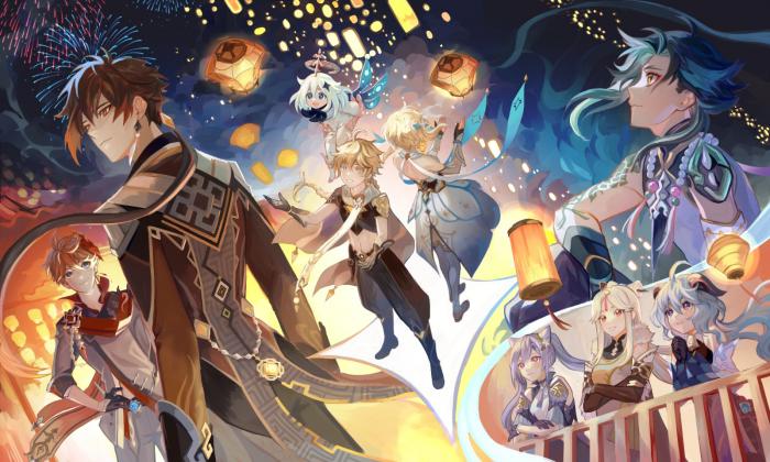 原神攻爆流丽莎阵容搭配1