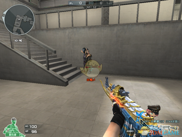 《CF》卫星基地包点卡位攻略2