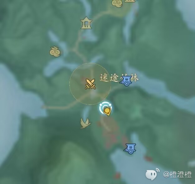 诛仙世界青云山麓闲涉丹青全位置一览16