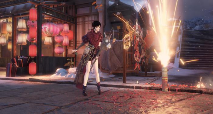 逆水寒竹马道具外观_逆水寒竹风时装