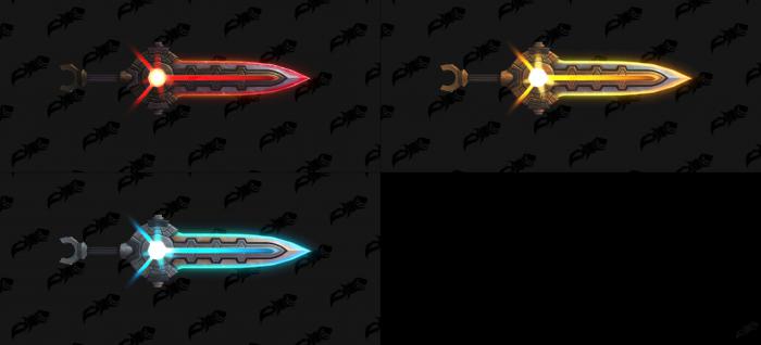 《魔兽世界》争霸艾泽拉斯新增加武器模型一览2