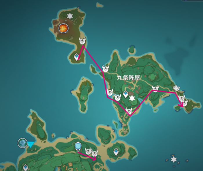 原神稻妻野伏众讨伐路线有哪些2