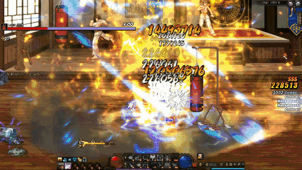 《DNF》男格斗真觉醒新增技能演示5