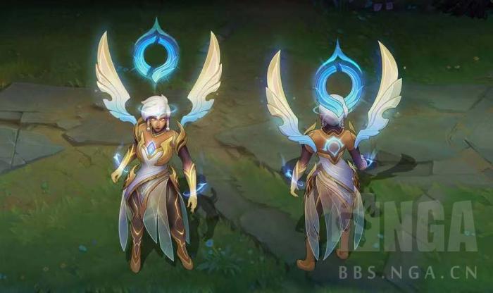 LOL卡尔玛黎明之翼皮肤外观_黎明卡尔玛值得买吗