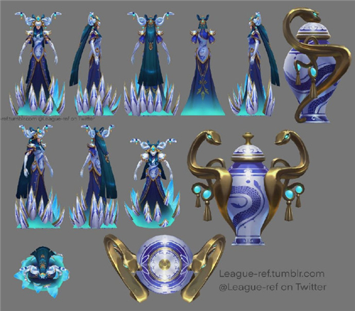 LOL青花瓷皮肤原型介绍3