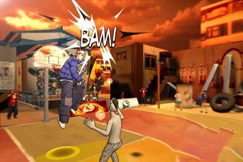 《街头篮球》盖帽技巧1