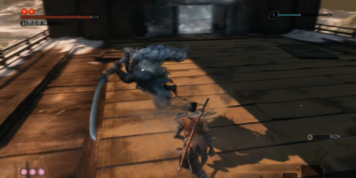 只狼影逝二度巨型忍者怎么打3