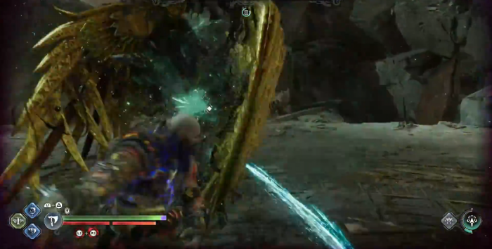 战神5女武神葛娜怎么打1