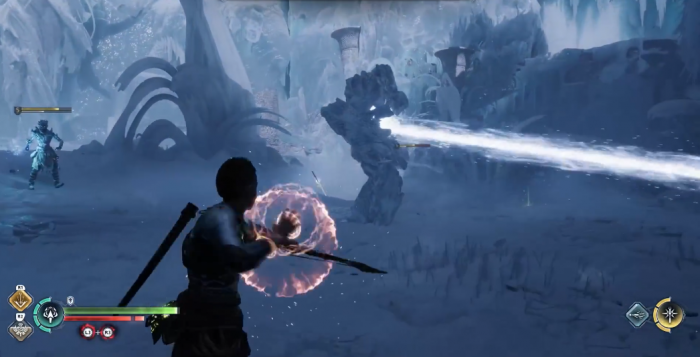 战神5冰霜远古魔像怎么打3