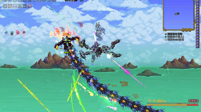 泰拉瑞亚灾厄始源妖龙怎么打1