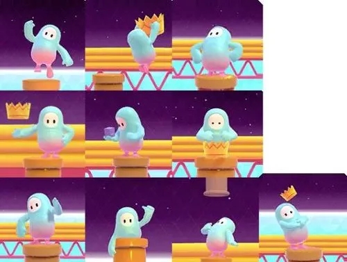 糖豆人表情动作怎么换2