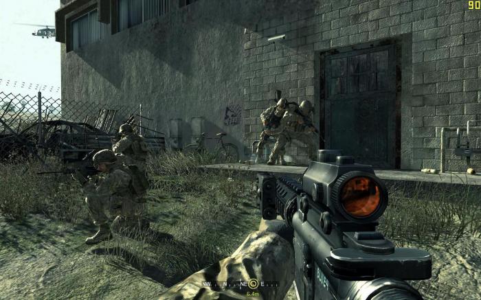 使命召唤4双狙怎么打敌人2