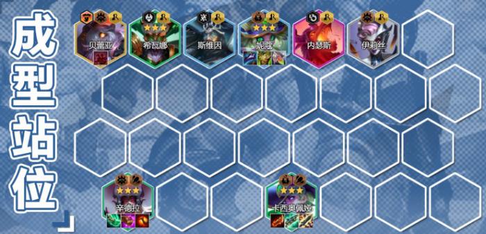 云顶之弈辛德拉阵容怎么搭配2