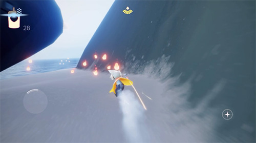 光遇喷泉小岛怎么出去1