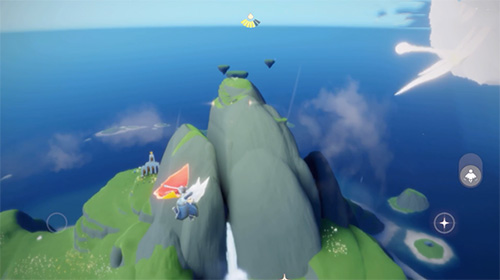 光遇喷泉小岛怎么出去3