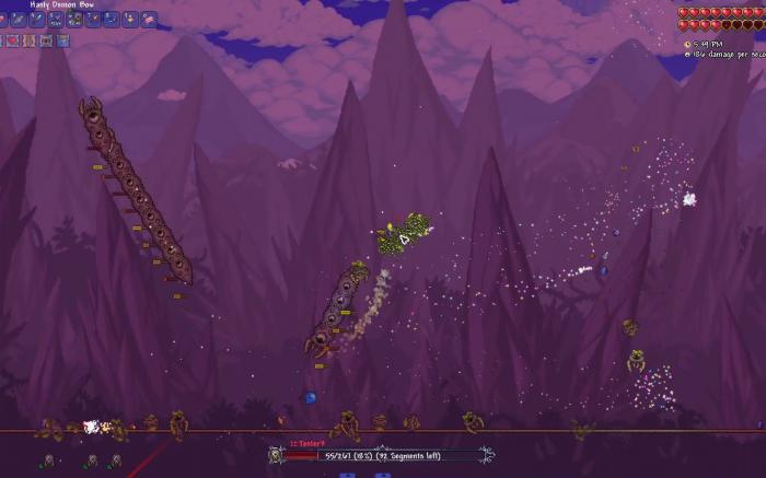 泰拉瑞亚世界吞噬者用什么打1