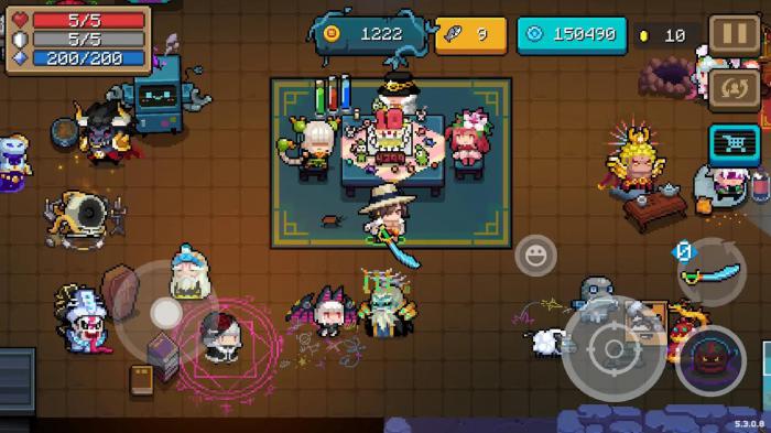 元气骑士什么角色配什么武器1