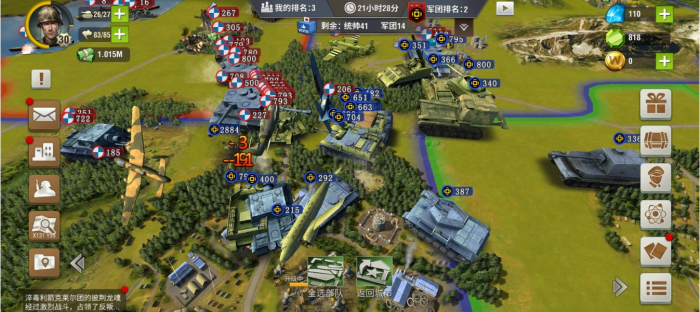 二战风云军团怎么升级3