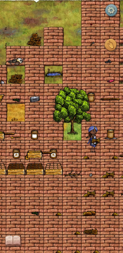 希望之村怎么在地上铺砖路1