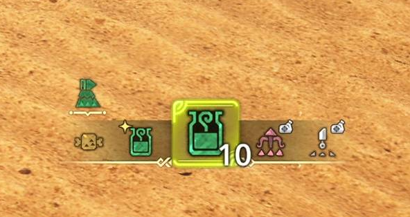 怪物猎人荒野道具快捷键对应的是什么2