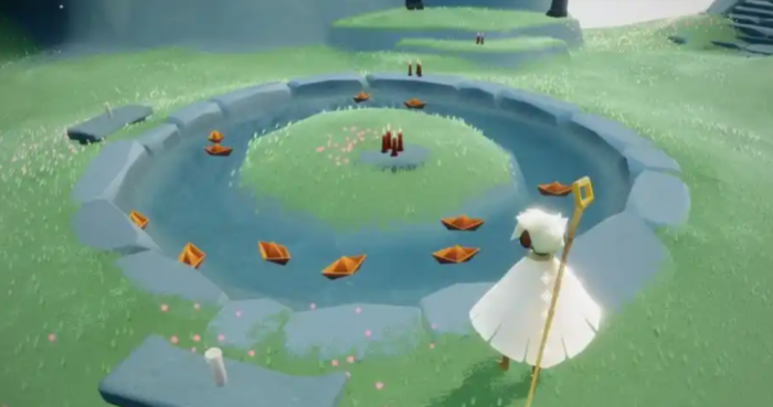 光遇小纸船为什么会动2