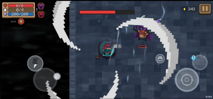 元气骑士怎么只用手刀1