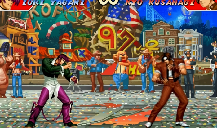 拳皇97怎么练手法的1