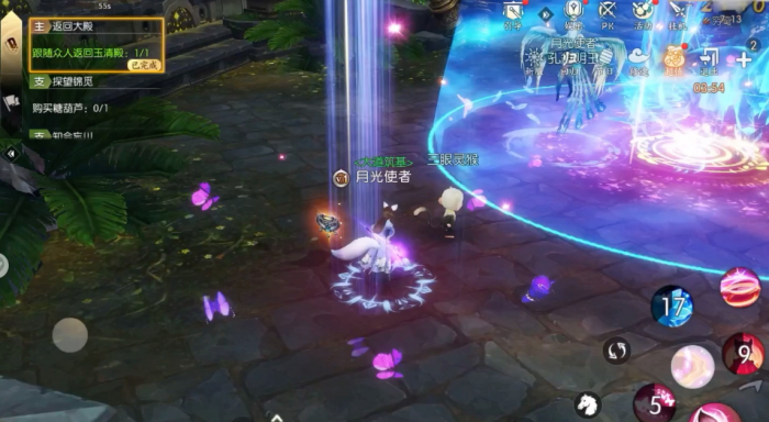 诛仙手游灵契打架有什么技能1