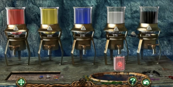 密室逃脱6探索地库颜料怎么配3