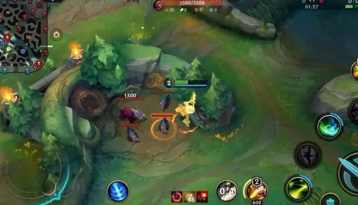 英雄联盟手游如何正方形打野3