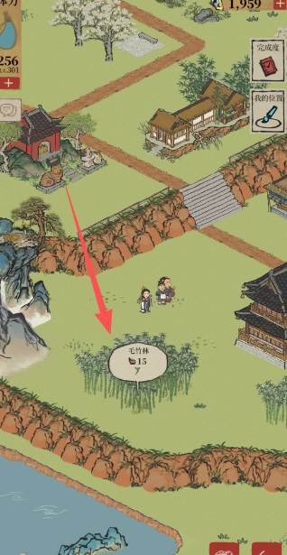 江南百景图毛竹林在哪里2