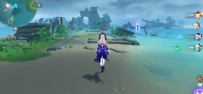原神怎么让八酝岛停雨3