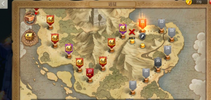 万国觉醒远征模式怎么换主将1