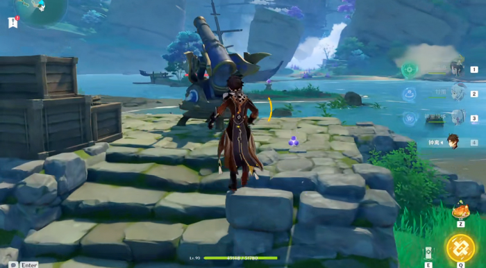 原神神居岛崩炮箱子解_原神神居岛崩炮隐藏成就