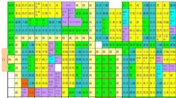 晴空农场物语布局图最佳攻略_晴空农场物语布局全图表格
