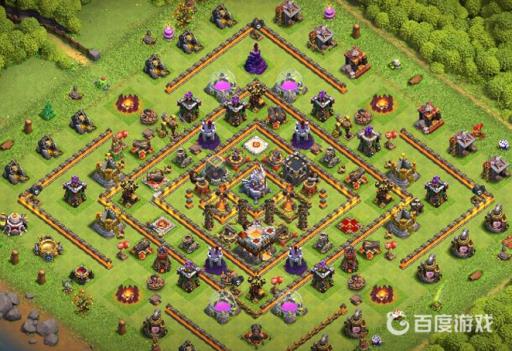 部落冲突怎么摆放阵型最厉害?4