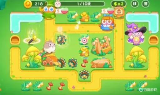 保卫萝卜4巫婆兔怎么打?1