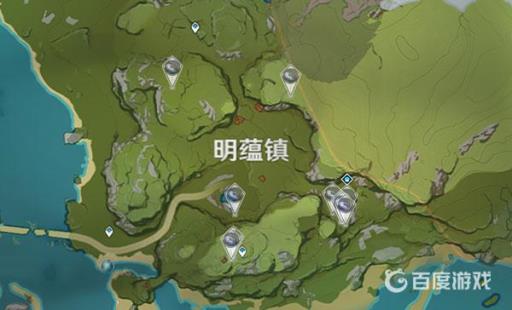 原神明蕴镇夜泊石位置在哪?1