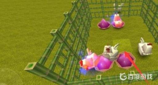 创世小玩家2怎么把鸡关起来?3